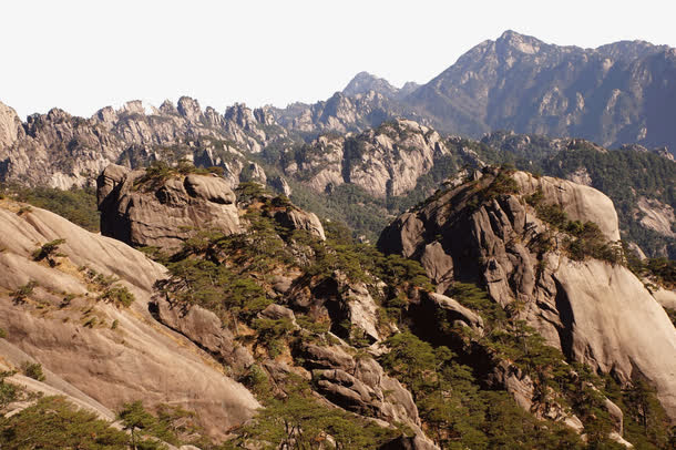 黄山风景图免抠