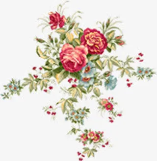 温馨手绘节日花朵装饰母亲节免抠