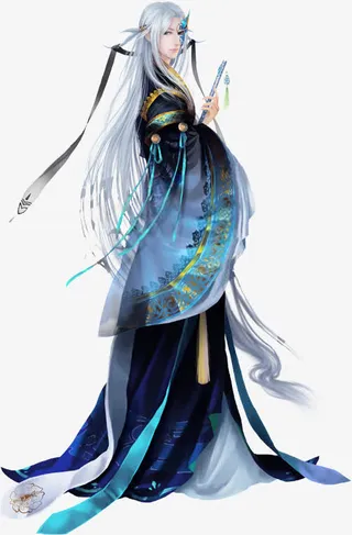 古风立绘古装高冷男子帅哥免抠