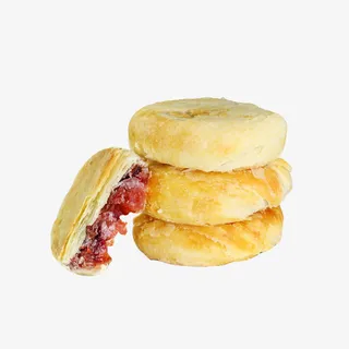 产品实物新鲜玫瑰鲜花饼免抠