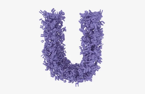 立体粒子字母免抠素材免抠