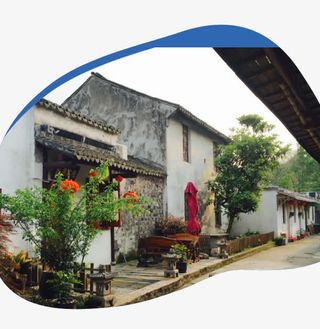 h5素材古镇免抠