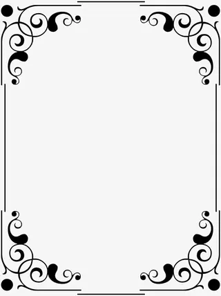 花边边框免抠