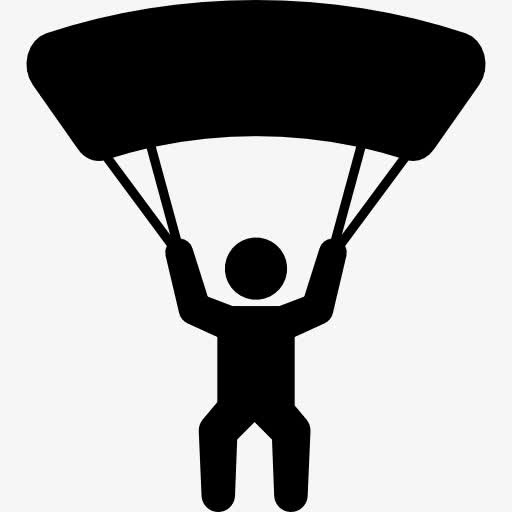 滑翔伞图标免抠