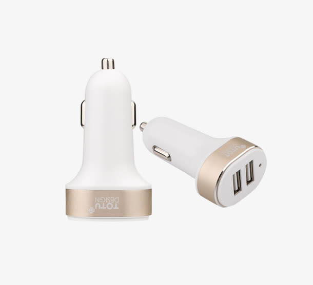 苹果车载充电器 点烟器通用免抠
