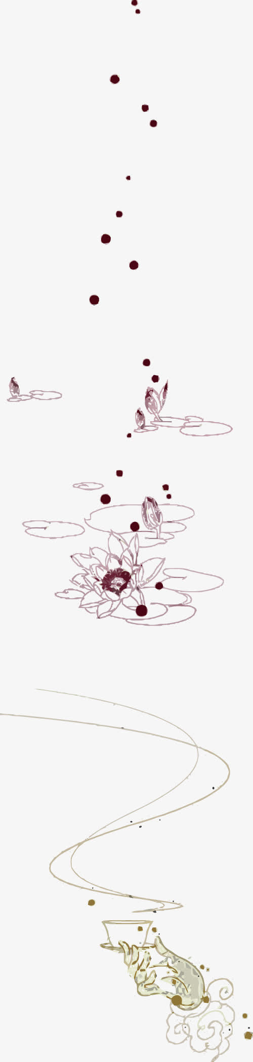 禅意矢量免抠
