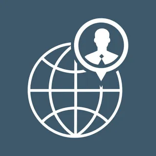 通信连接全球地图网络指针用户搜免抠