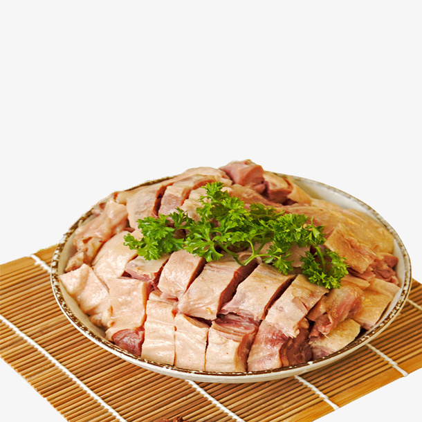 焖鹅肉美味食品肉类免抠