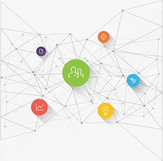 几何关系网免抠