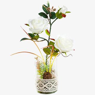 玻璃花瓶套装免抠