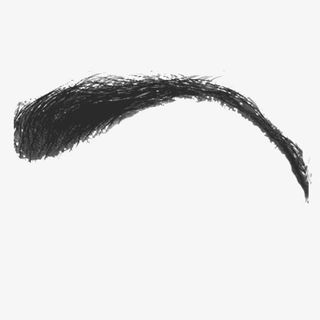 单个女性眉笔眉毛痕迹素材免抠