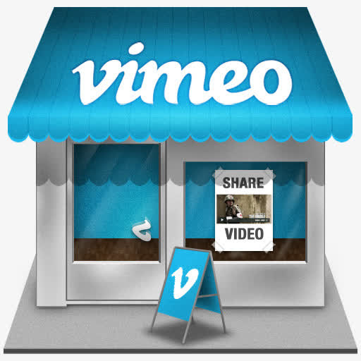 Vimeo商店图标免抠