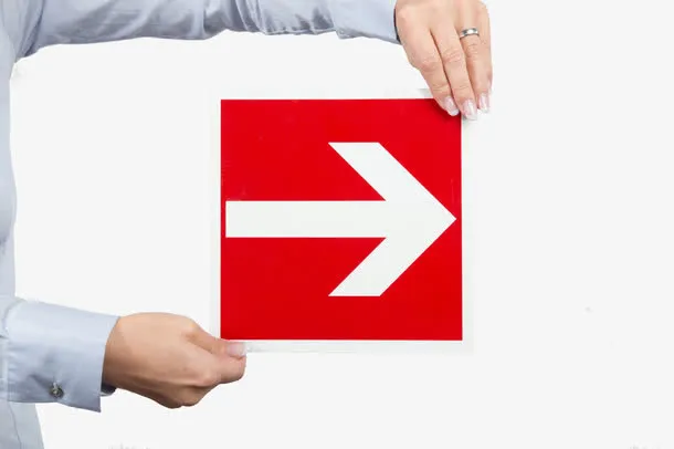 手拿箭头图免抠