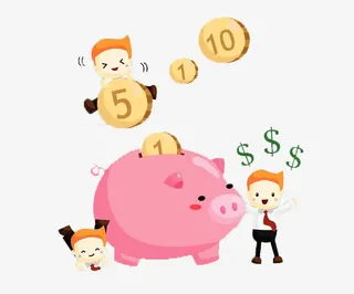 小猪存钱罐免抠