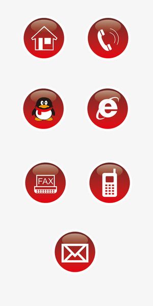 创意通讯图标免抠