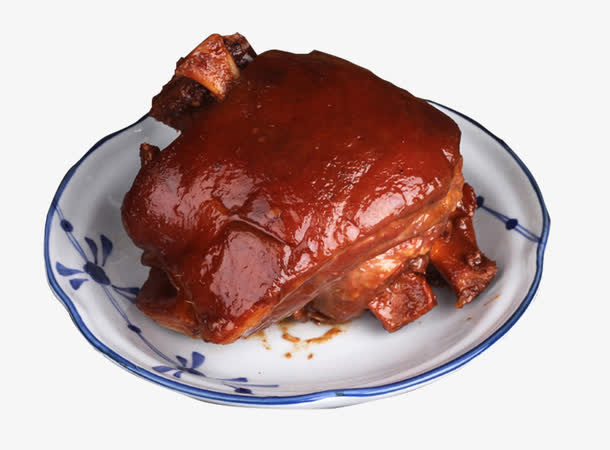 实物东坡肘子免抠