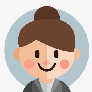 可爱商务人物头像免抠