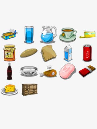 各种美味吃喝免抠