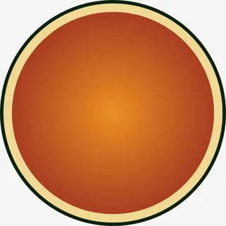 矢量圆形棕色底纹免抠