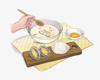 往盘子里添加油免抠