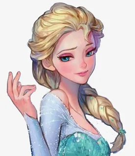 冰雪女王爱莎免抠