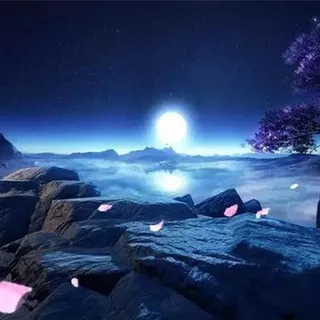 简约风景背景图高清