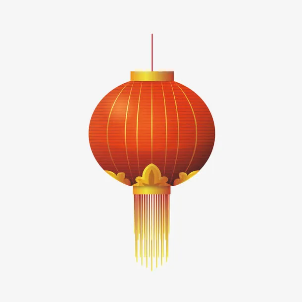 红色灯笼免抠