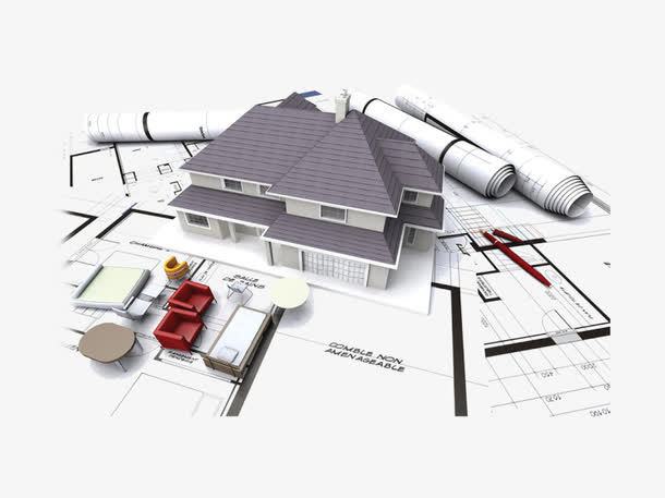 房屋建筑图免抠