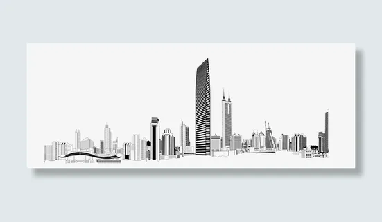 深圳城市剪影免抠 深圳城市剪影免抠