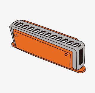 卡通简约乐器装饰海报设计免抠