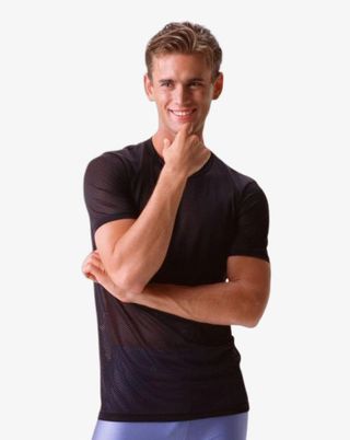 帅气微笑男模特免抠