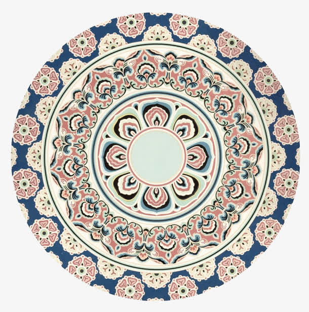 彩色布纹免抠