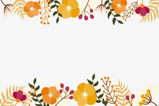 矢量手绘花免抠