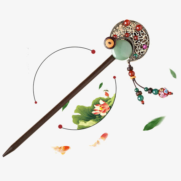 古典宫廷步摇免抠