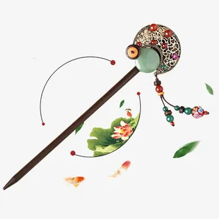 古典宫廷步摇免抠