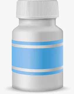 简约药瓶设计素材免抠