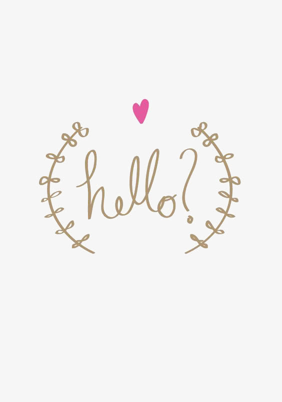 HELLO问好免抠