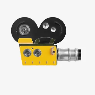 黄色摄像机免抠