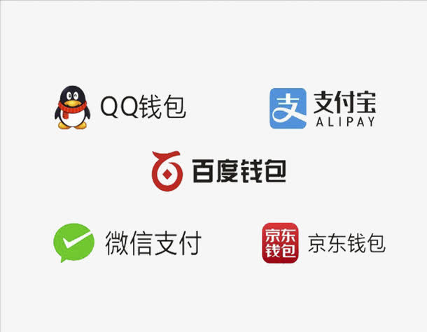 QQ钱包矢量图免抠图标元素