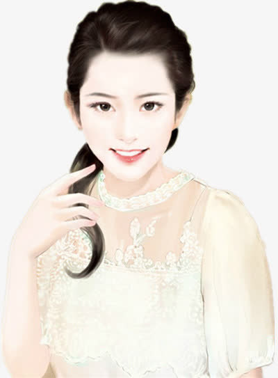 美女免抠