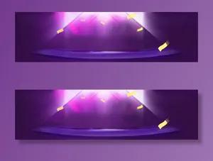 淘宝创意banner背景免抠