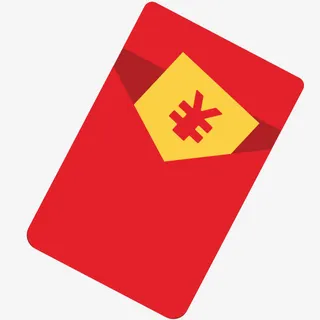 手绘红色卡通红菜鸟图库标装饰免抠