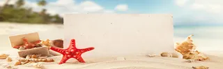 海滩星星背景高清