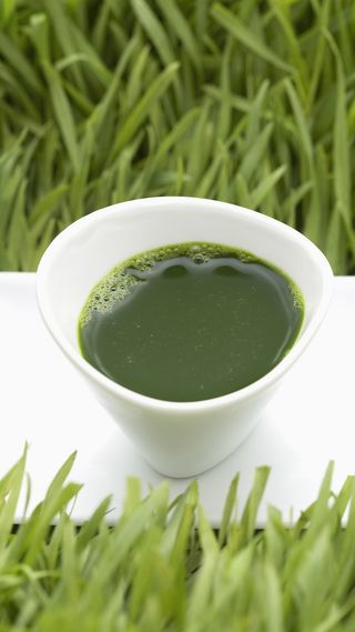 绿茶抹茶饮品H5背景素材高清