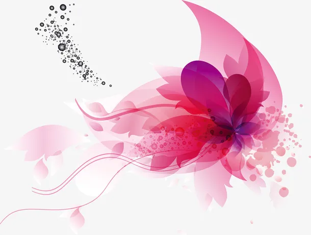 花，花瓣，粉色，淘宝素材免抠