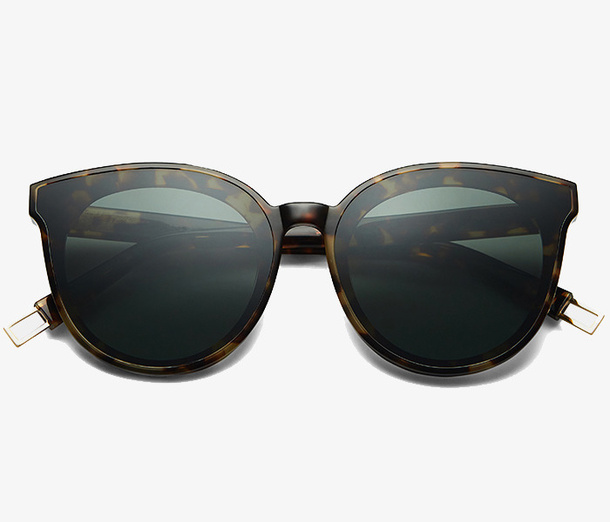 韩国复古女士太阳镜免抠