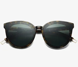 韩国复古女士太阳镜免抠