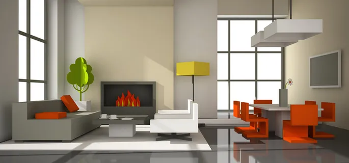 小清新现代家居装修效果图高清