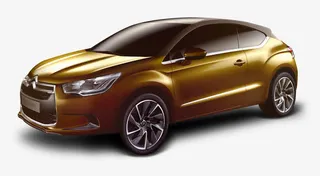 土豪金雪铁龙免抠