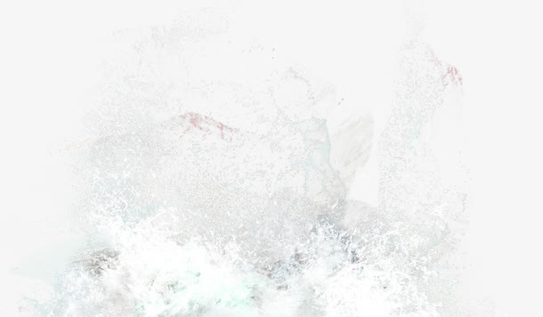 水花浪潮飞溅效果元素免抠